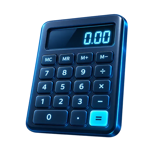 Glowing print cost calculator