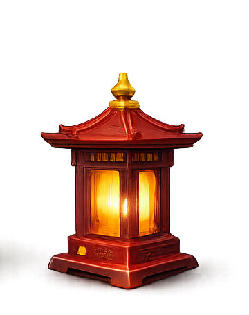 Dragon Lantern matched 3D print